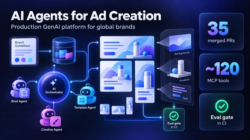 AI Agents for a Production GenAI Ad Creation Platform