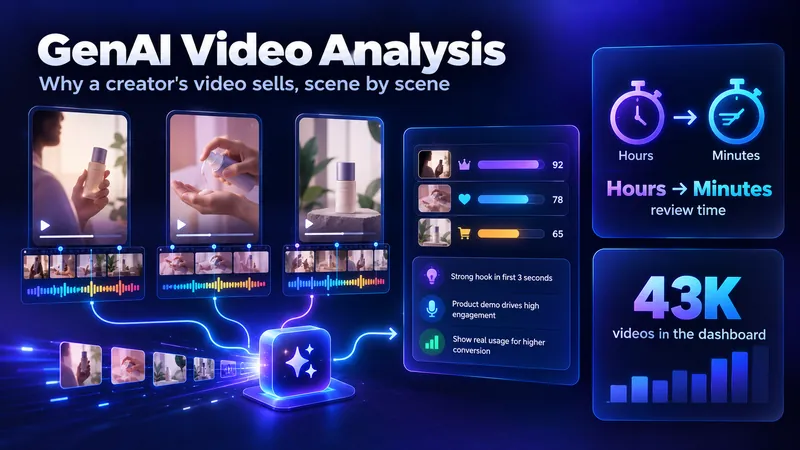 GenAI Video Analysis for Affiliate Creators