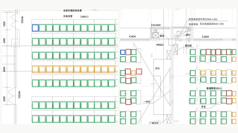 PlanSpot: One-Shot Symbol Spotting on CAD Drawings